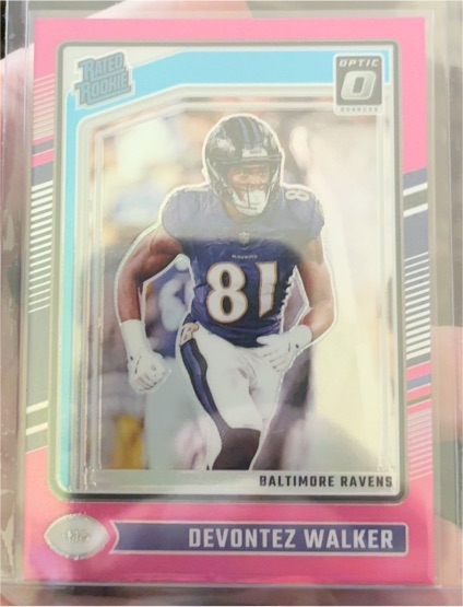 2024 Donruss Optic #228 Devontez Walker — front