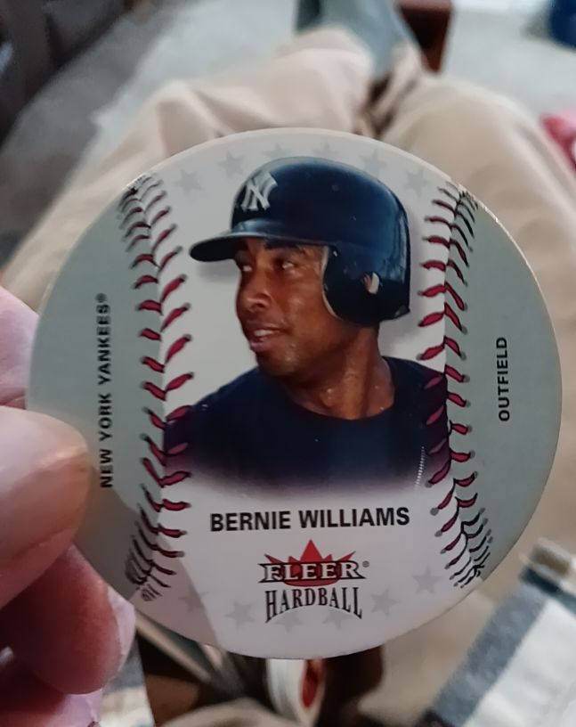 2003 Fleer Hardball #164 Bernie Williams — front