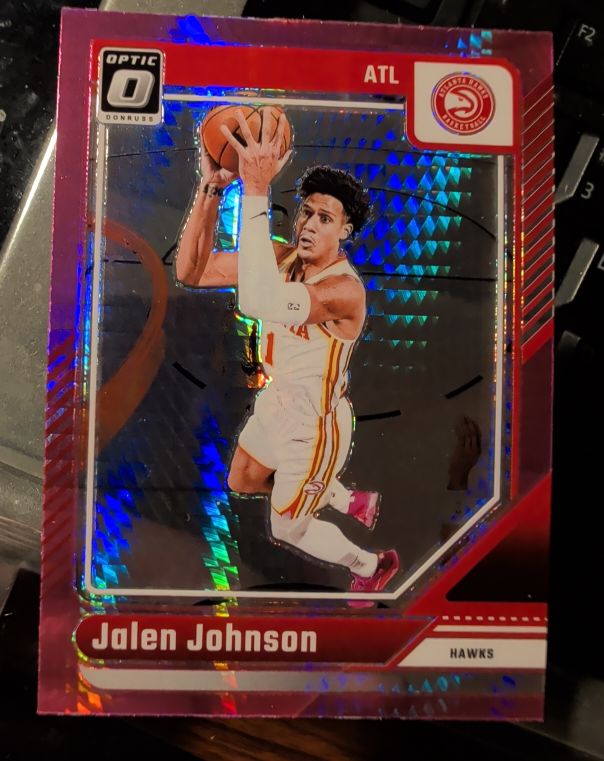 2024-25 Donruss Optic #79 Jalen Johnson — front