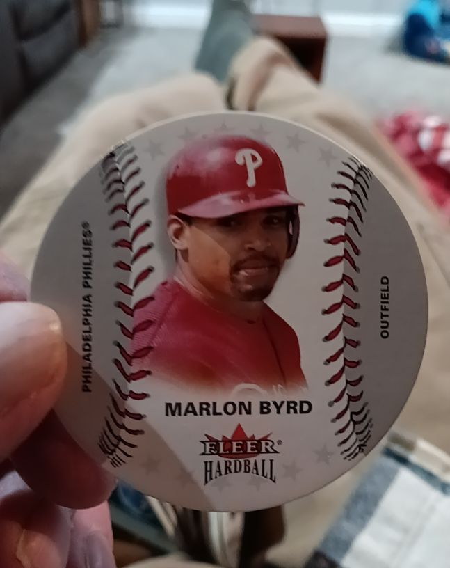 2003 Fleer Hardball #104 Marlon Byrd — front