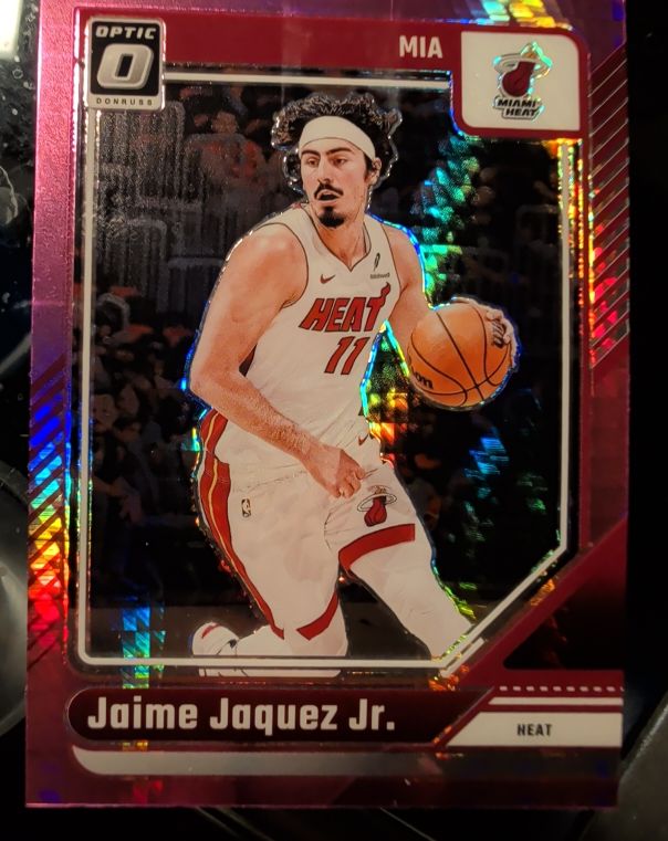 2024-25 Panini Donruss Optic #22 Jaime Jaquez Jr. — front