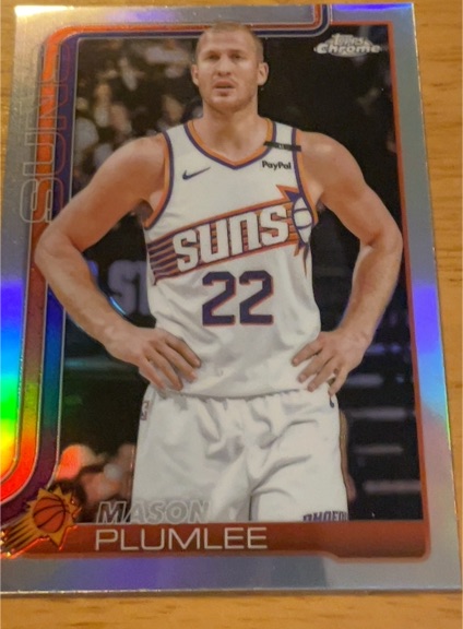 2025-26 Topps Chrome #106 Mason Plumlee — front