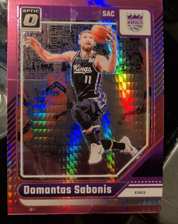 2024-25 Donruss Optic #64 Domantas Sabonis — front