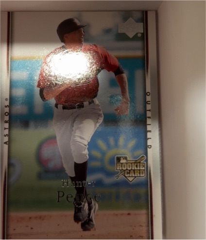 2007 Upper Deck #518 Hunter Pence Rookie Card Houston Astros — front
