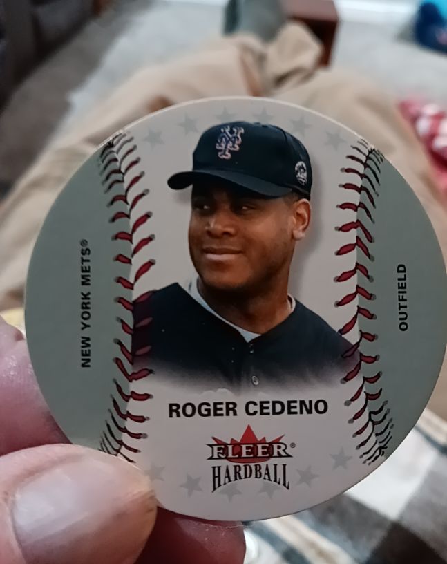 2003 Fleer Hardball #114 Roger Cedeno — front