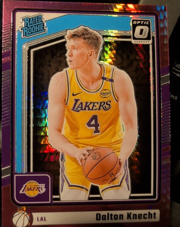 2024-25 Donruss Optic #256 Dalton Knecht — front
