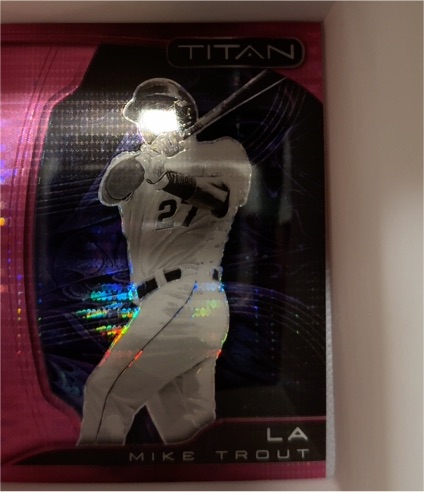 2022 Panini Chronicles Titan #20 Mike Trout — front