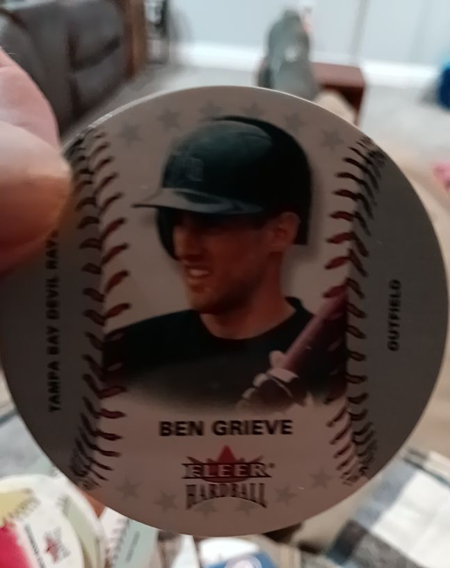 2003 Fleer Hardball Round Ben Grieve — front