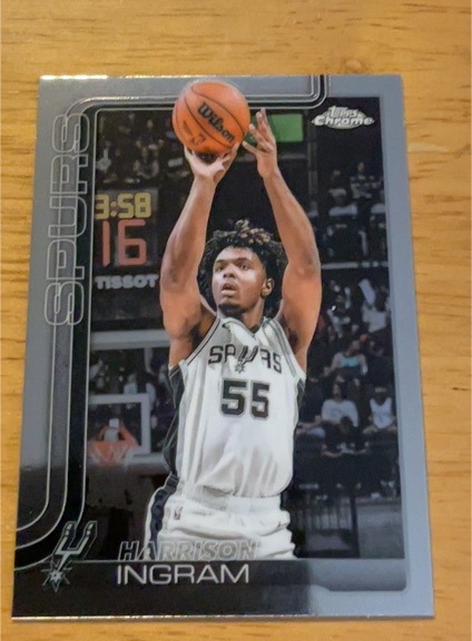 2025-26 Topps Chrome #222 Harrison Ingram — front