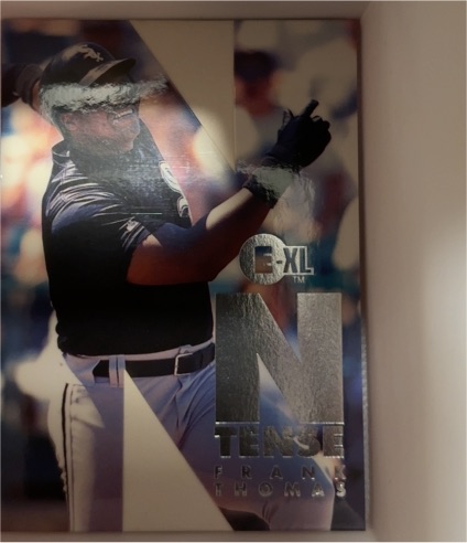 1996 Skybox Emotion XL N-Tense #9 Frank Thomas — front