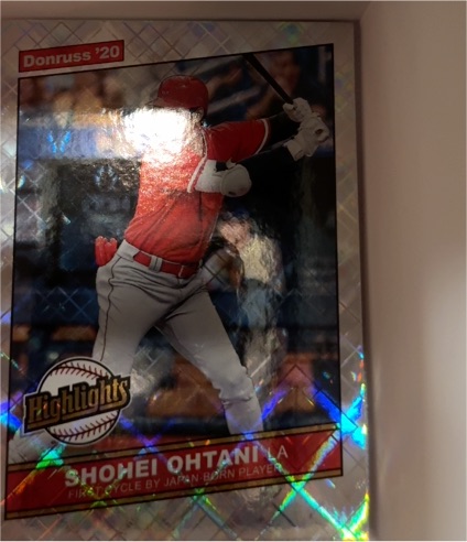 2020 Donruss Highlights #H-1 Shohei Ohtani — front