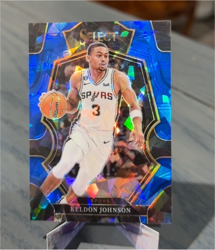 2022-23 Panini Select #154 Keldon Johnson — front