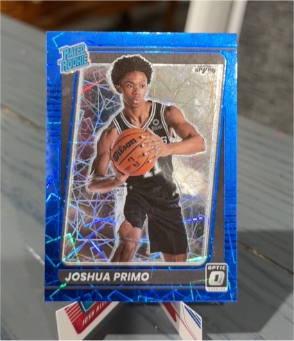 2021-22 Panini Donruss Optic #162 Joshua Primo — front