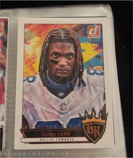 2025 Panini Donruss Gridiron Kings #GK-CLB CeeDee Lamb — front