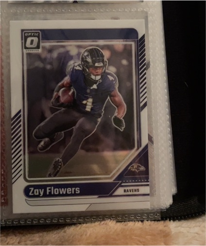 2024 Panini Donruss Optic #15 Zay Flowers — front