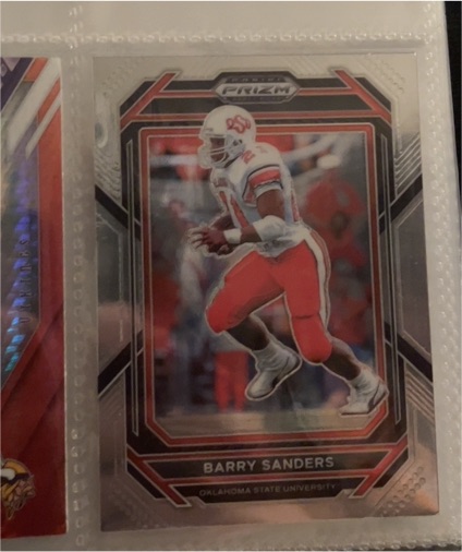 2023 Panini Prizm Draft Picks #7 Barry Sanders — front