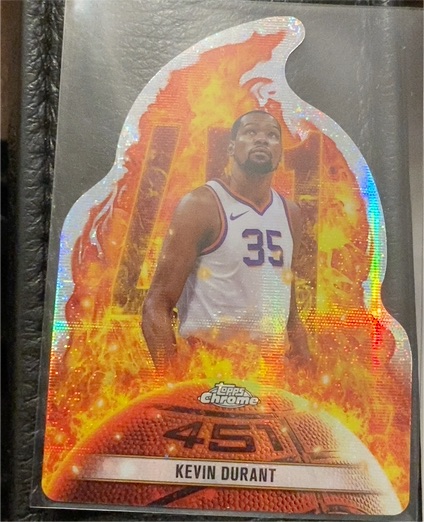 2025 Topps Chrome 451 #451 Kevin Durant — front