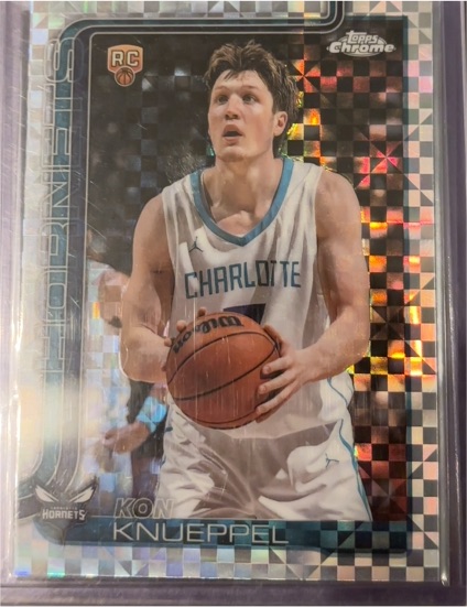 2025-26 Topps Chrome #254 Kon Knueppel — front