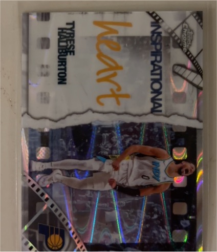 2025-26 Topps Chrome #IP-14 Tyrese Haliburton Inspirational Heart — front