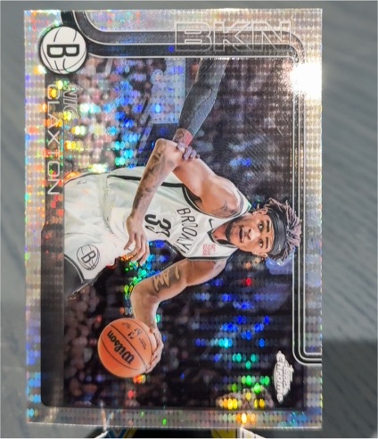 2025-26 Topps Chrome #BK-NIC-CLA Nic Claxton — front