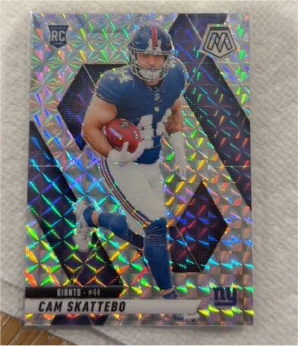 2025 Panini Mosaic #44 Cam Skattebo — front