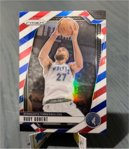 2024-25 Panini Prizm #159 Rudy Gobert — front
