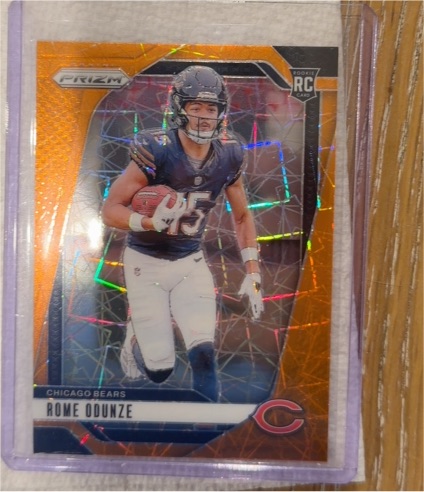 2024 Panini Prizm #385 Rome Odunze — front