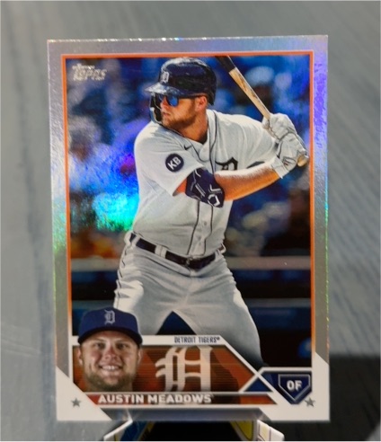 2023 Topps Series 1 #252 Austin Meadows — front