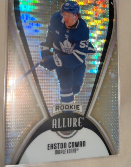 2025-26 Upper Deck Allure #AR-EC Easton Cowan — front