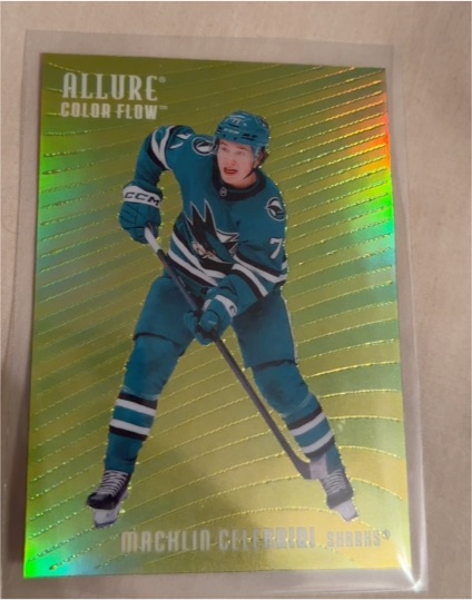 2025-26 Upper Deck Allure #CF-28 Macklin Celebrini — front