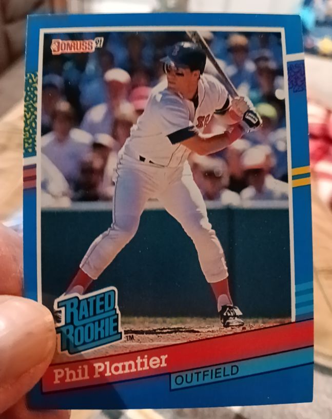 1991 Donruss #41 Phil Plantier — front
