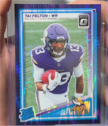 2025 Panini Donruss Optic #239 Tai Felton — front