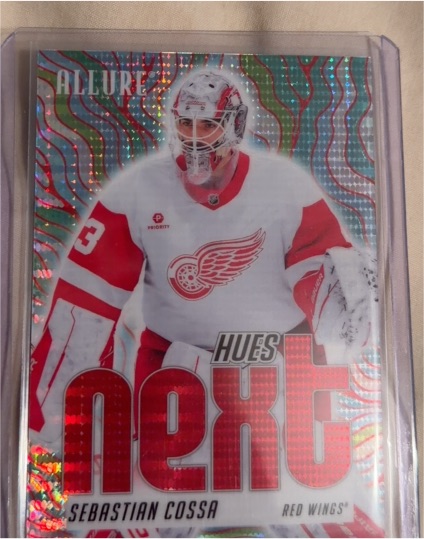 2025-26 Upper Deck Allure #HN-13 Sebastian Cossa Hues Next — front