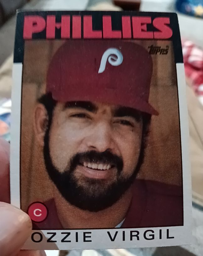 1986 Topps #95 Ozzie Virgil — front