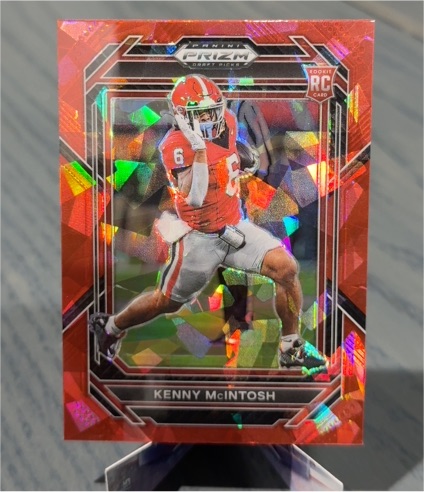 2023 Panini Prizm Draft Picks #120 Kenny McIntosh — front
