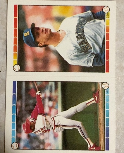 1989 Topps Stickers #5 Harold Reynolds — front