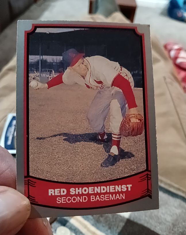 1988 Pacific Legends I #2 Red Schoendienst — front