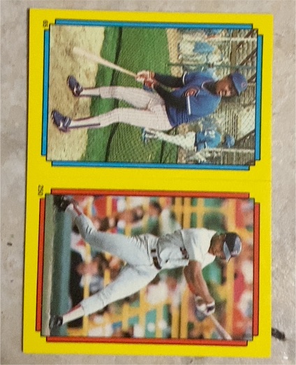 1988 Topps Stickers #50 Bo Jackson — front