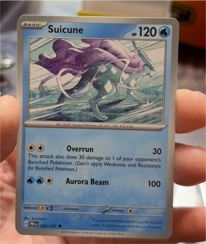 2022 Pokémon SWSH Black Star Promos #024 Suicune — front