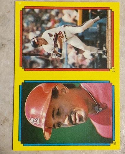 1988 Topps Stickers #52 Dennis Eckersley — front