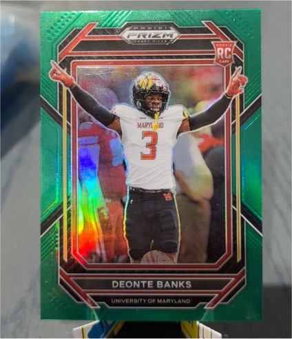 2023 Panini Prizm Draft Picks #189 Deonte Banks — front