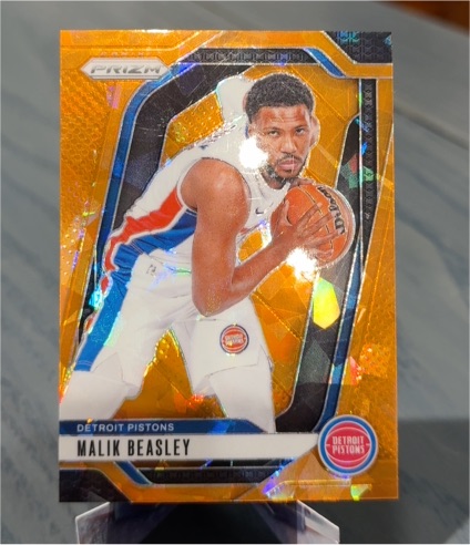 2024-25 Panini Prizm #211 Malik Beasley — front