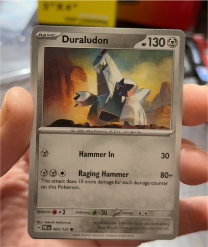 2024 Pokémon TCG Prismatic Evolutions #069 Duraludon — front