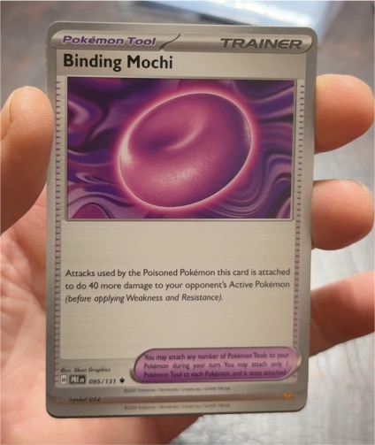 2024 Pokémon SV: Prismatic Evolutions #095 Binding Mochi — front