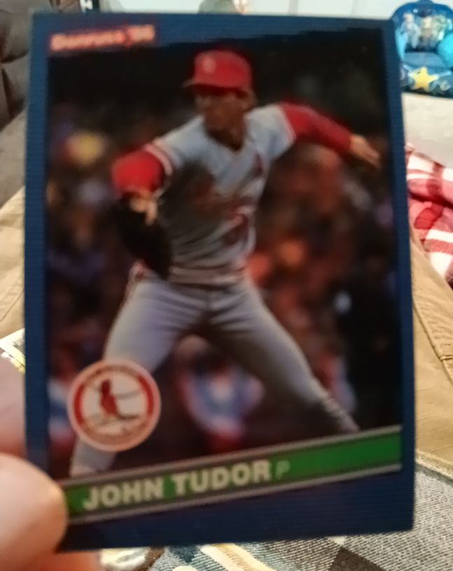 1986 Donruss #260 John Tudor — front