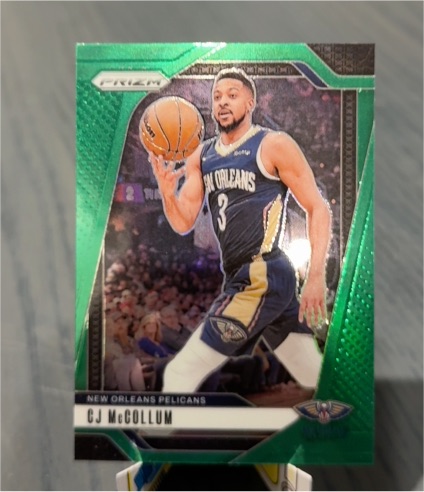2024-25 Panini Prizm #160 CJ McCollum — front