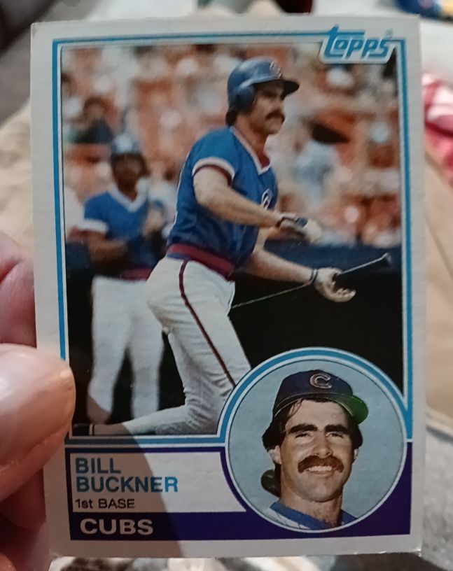1983 Topps #250 Bill Buckner — front