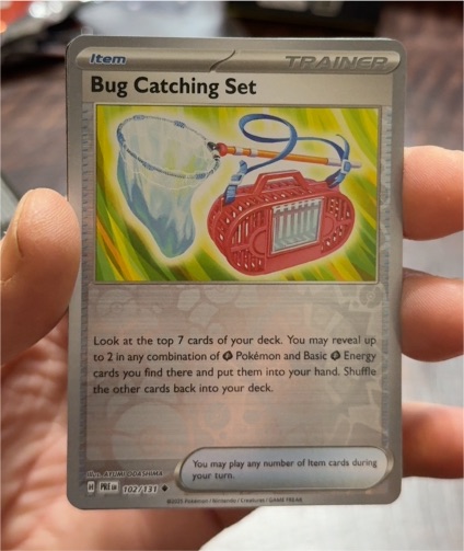 2016 Pokémon Prismatic Evolutions #102 Bug Catching Set — front