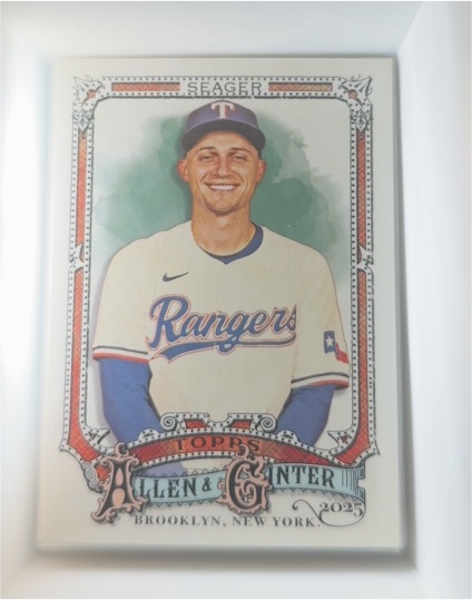 2025 Topps Allen & Ginter #81 Corey Seager — front