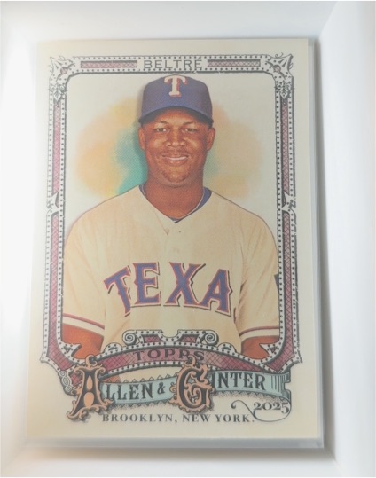 2025 Topps Allen & Ginter #323 Adrian Beltre — front